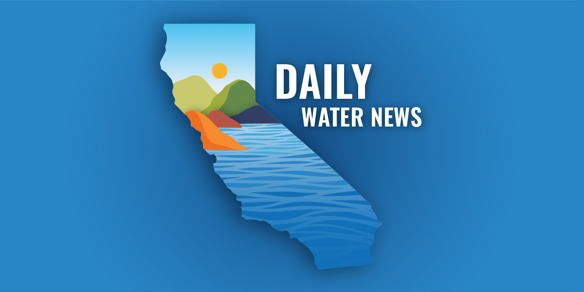 DAILY DIGEST, 1/8: La Niña could end soon - here's what to expect; New Central Valley Flood-MAR dashboard integrates floodwater and groundwater management; Urban wildfire: Water system capacities and limitations; Farmers pioneer water solutions as Colorado River dwindles; and more ... ~ MAVEN'S NOTEBOOK