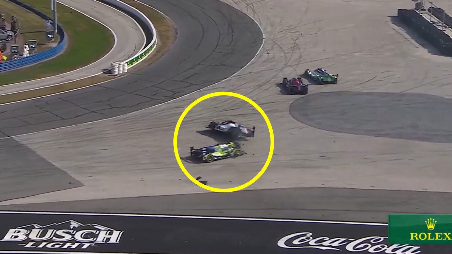 McElrea’s Daytona 24 hopes dashed in first few seconds