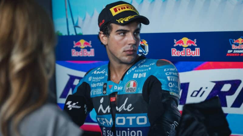 Moto2 'rider' Edu Serra in Idols film