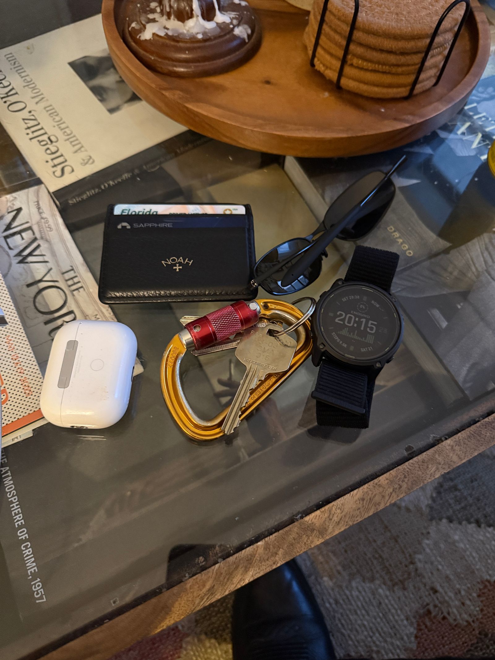 Image may contain Wristwatch Ammunition Weapon Electronics Phone Accessories Wallet and Mobile Phone