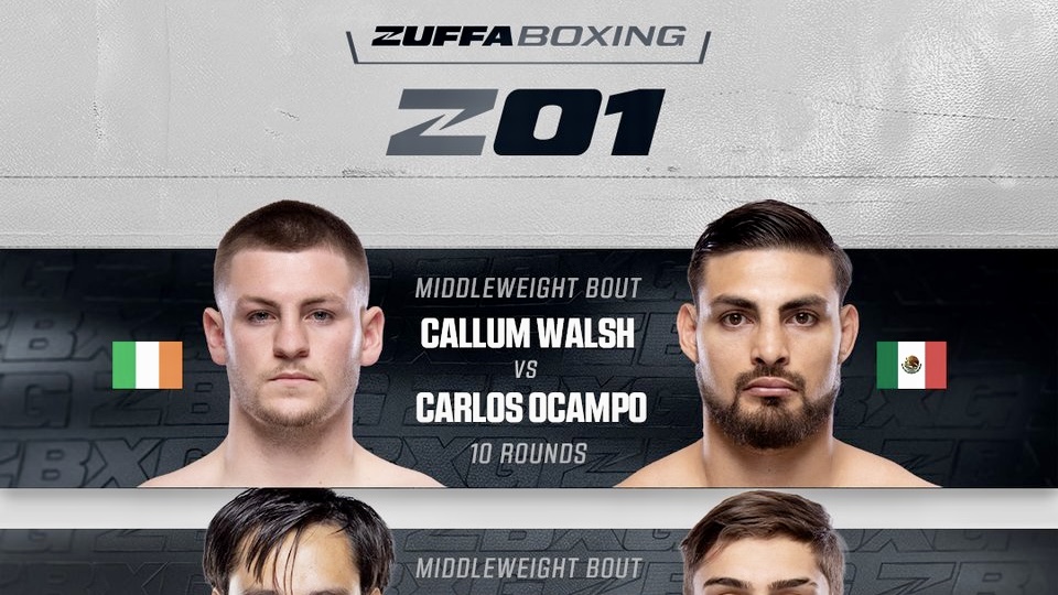 Zuffa Boxing Announces Debut Card for January 23 on Paramount+