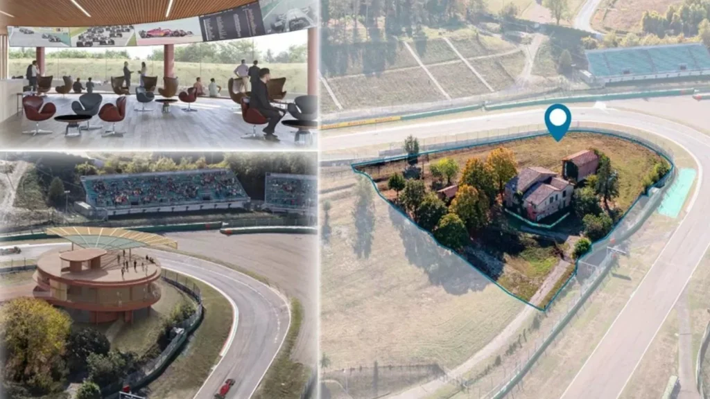 Fresh features to the Imola Circuit will include a new hospitality venue sitated at Tosa