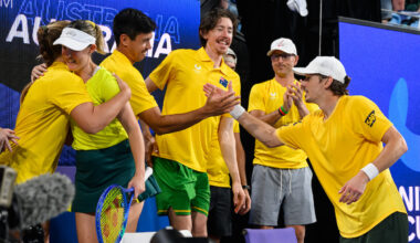 In-form Australians face giant Polish task