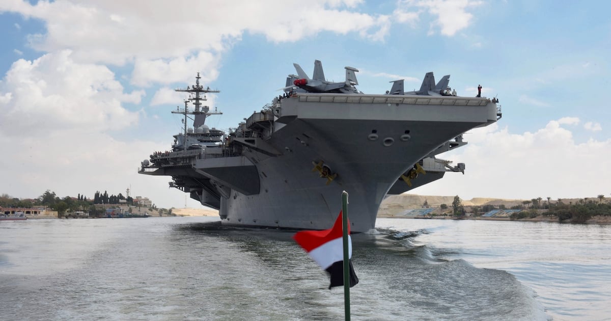 US and Iran engage in shadow-boxing as US armada arrives in Gulf – The Irish Times