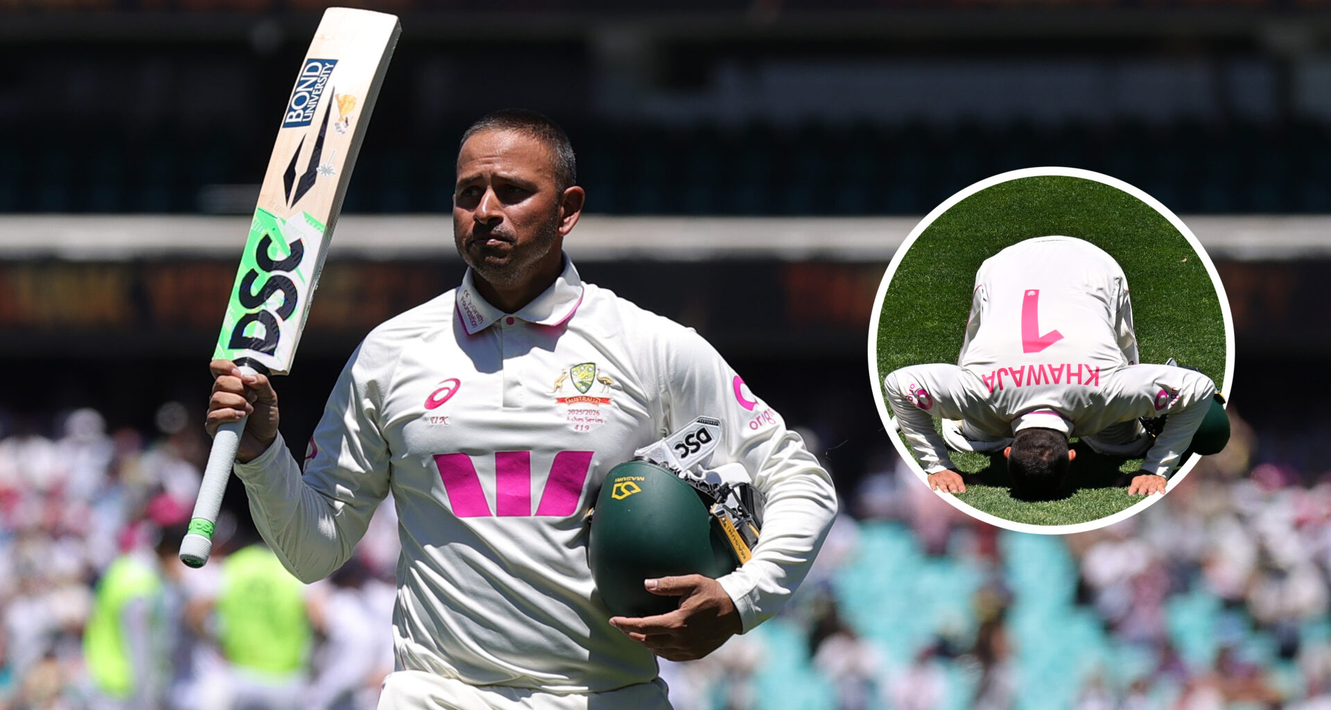 Khawaja full of gratitude in emotional end to Test career