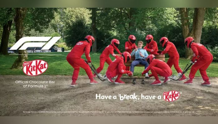 KitKat launches Formula 1 partnership with limited-edition chocolate car, fan activations in AU