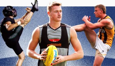 The five former AFL players taking a punt on a career change