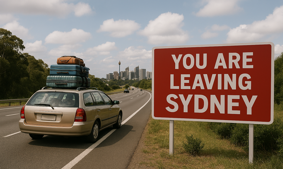 Why families are fleeing Sydney