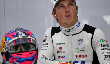 Liam Lawson 'battling emotion' in 'very mental F1 game'