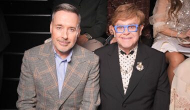 Elton John and David Furnish share rare photo of sons’ faces on social media