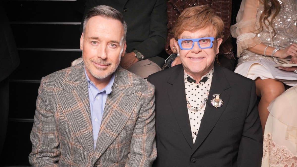 Elton John and David Furnish share rare photo of sons’ faces on social media