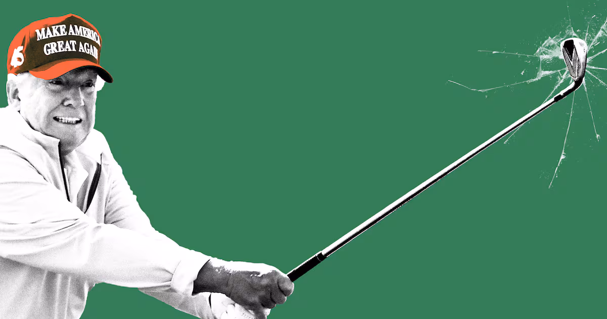 Trump’s Jaw-Dropping Time Spent Playing Golf Is Revealed