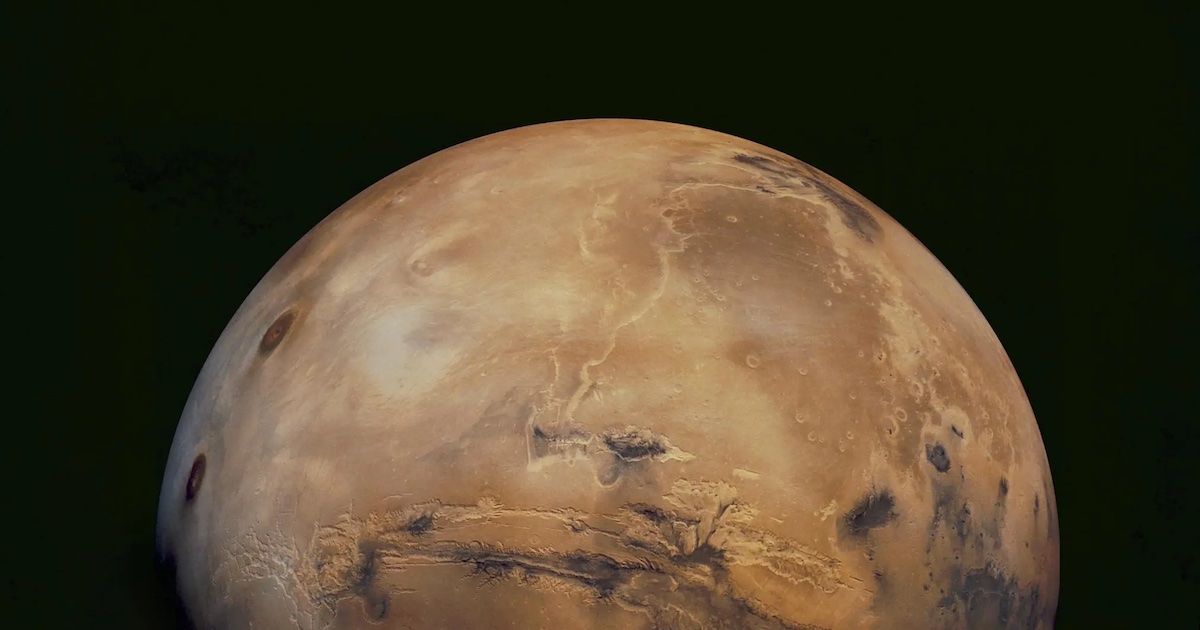 An image of Mars
