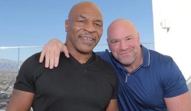 Mike Tyson and Dana White