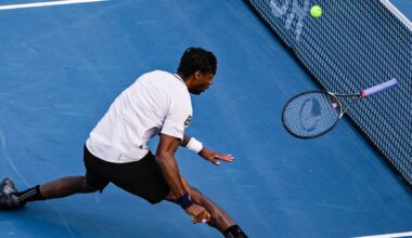 An emotional farewell: Monfils bows out of Auckland in final campaign