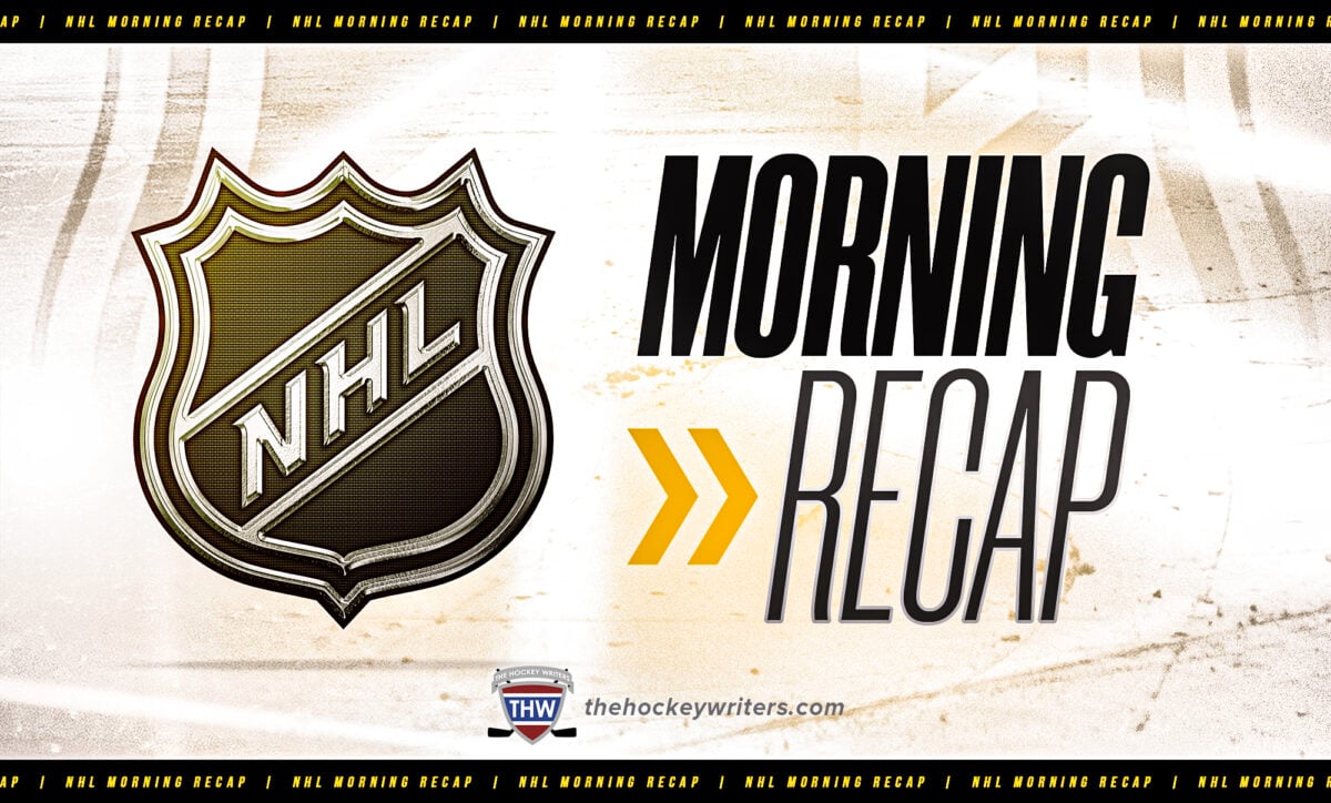 NHL Morning Recap – January 24, 2026 - The Hockey Writers - NHL News