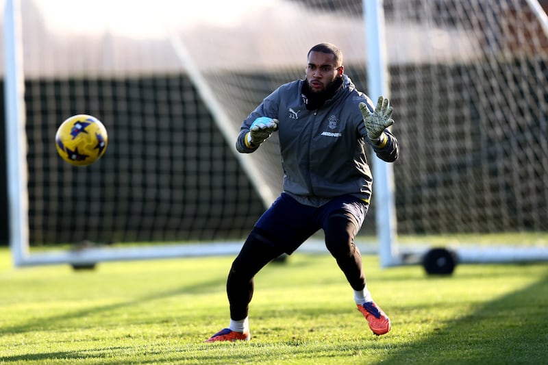 Gavin Bazunu: 'There is always light at the end of the tunnel.' Photograph: Matt Watson/Southampton FC via Getty Images