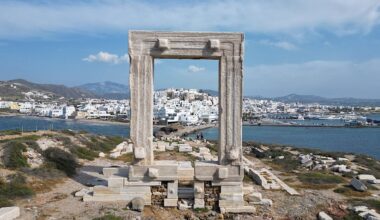 Naxos Portara, Greece
