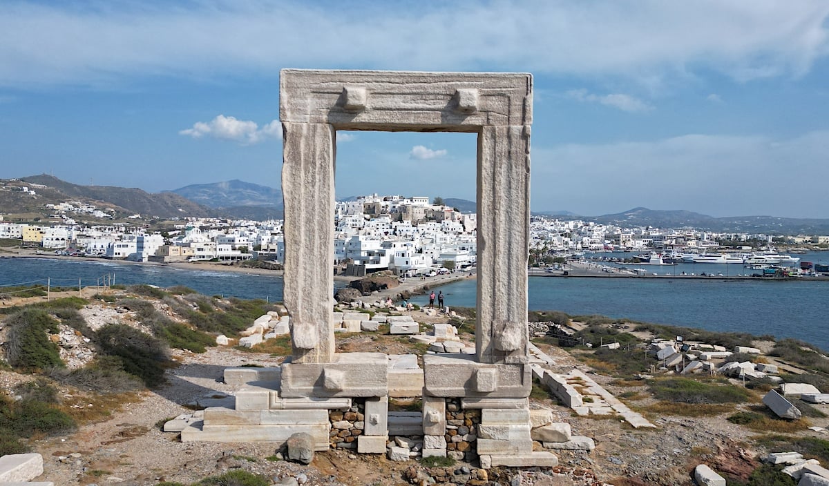 Naxos Portara, Greece