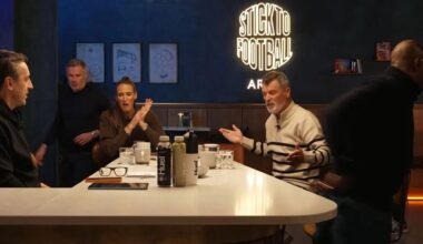 Ian Wright walks out as Roy Keane goes on hilarious golf rant moments before Rory McIlroy comes on set