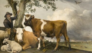 Not a load of bull: Classic painting once showed larger genitals