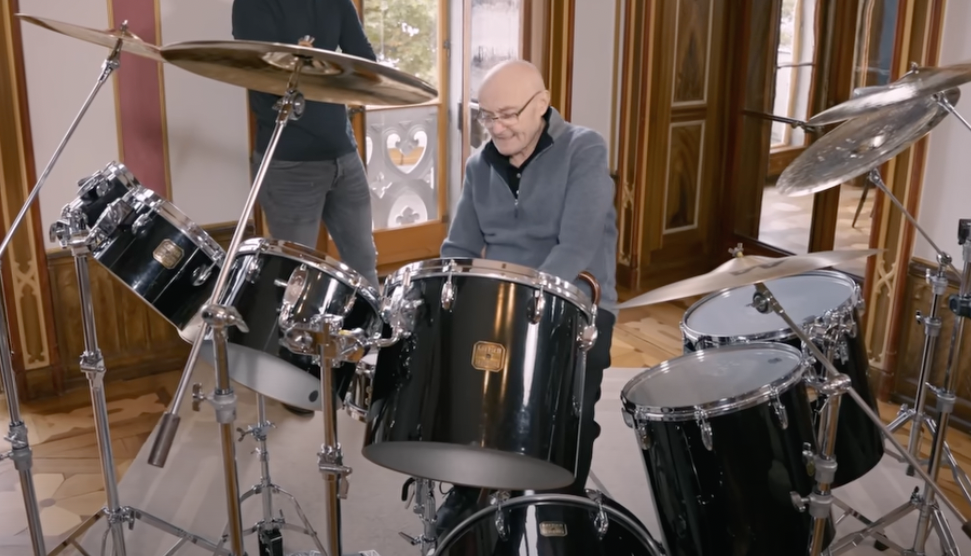 Phil Collins was the subject of a documentary in 2024, which saw him return to his drum kit