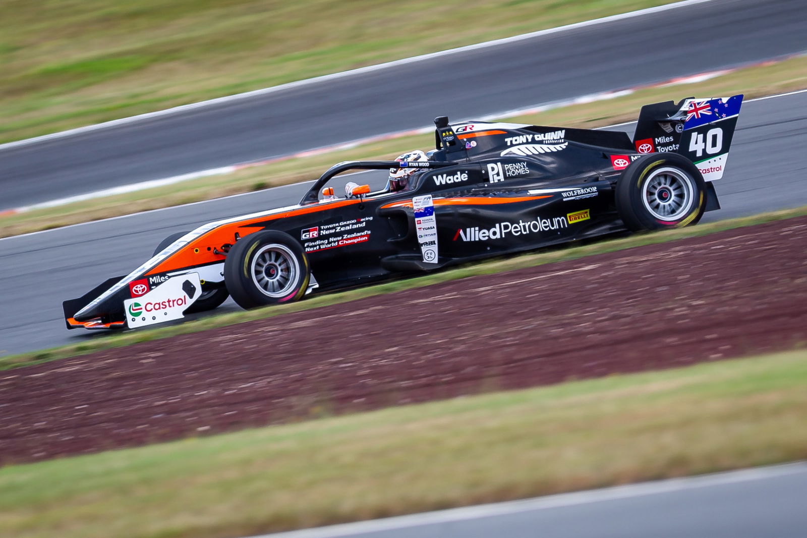 Ryan Wood sets the Friday pace in Taupo CTFROT