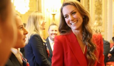 Princess of Wales hosts the Red Roses at Windsor Castle
