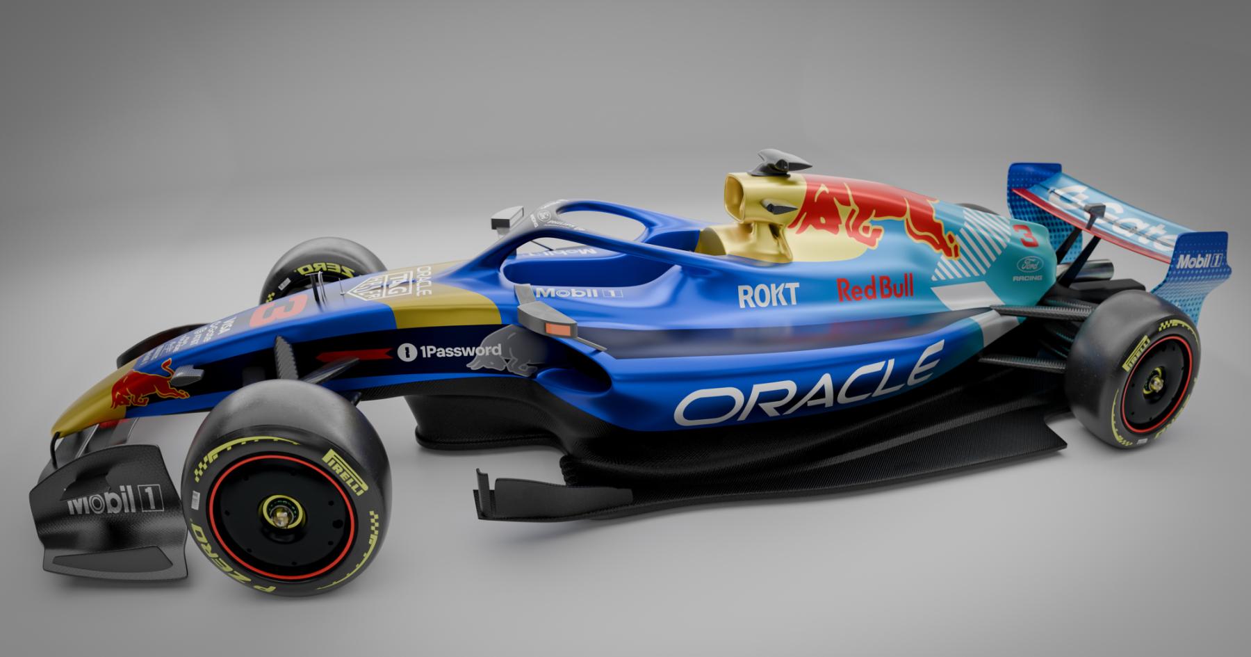 Could this be the new Red Bull livery for F1 2026?