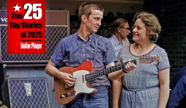 Lady Willis talking to Eric Clapton. Picture taken circa Sunday 17th May 1964. The Yardbirds descend on Lord Willis at his home in Chislehurst, Kent to perform for him in his back garden, after he had remarked in The House of Lords last Wednesday that their kind of music was a 'cheap candy floss substitute for culture'.