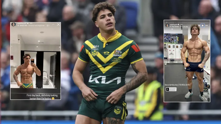 Reece Walsh teases Broncos, NRL fans with more ‘thirst trap’ social posts image