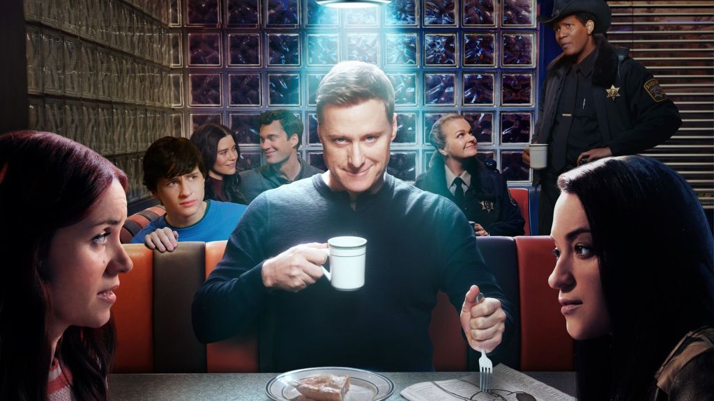 A promotional image for the TV show Resident Alien