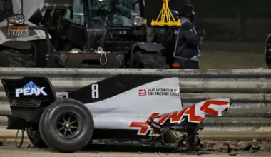 Romain Grosjean suffered a horror crash in Bahrain in 2020