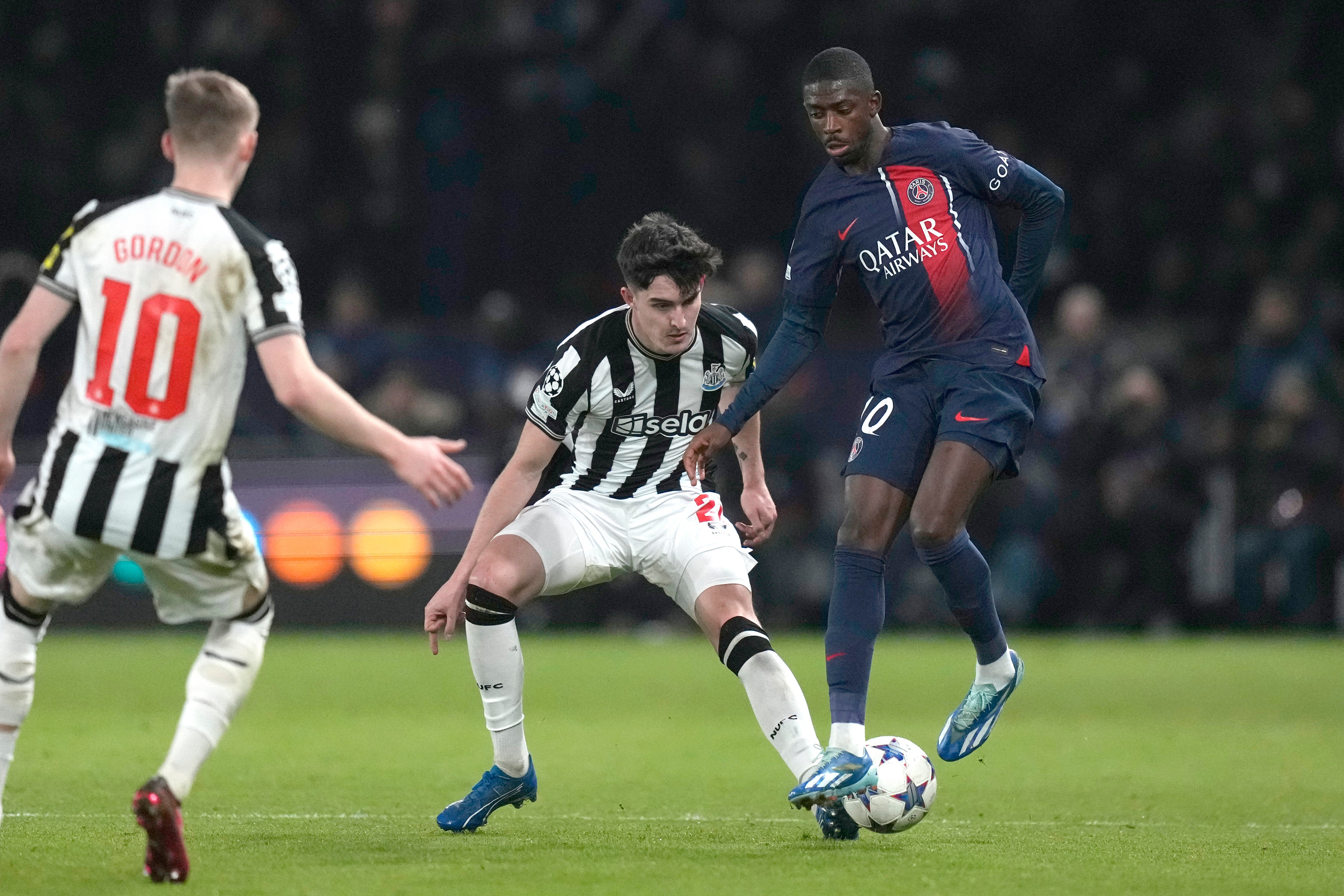 Newcastle now face European champions PSG with a coveted place in the top eight of the league phase at stake