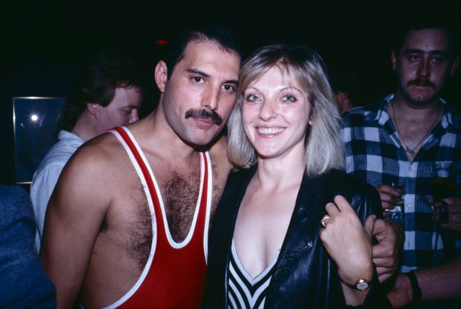 Freddie Mercury and Mary Austin