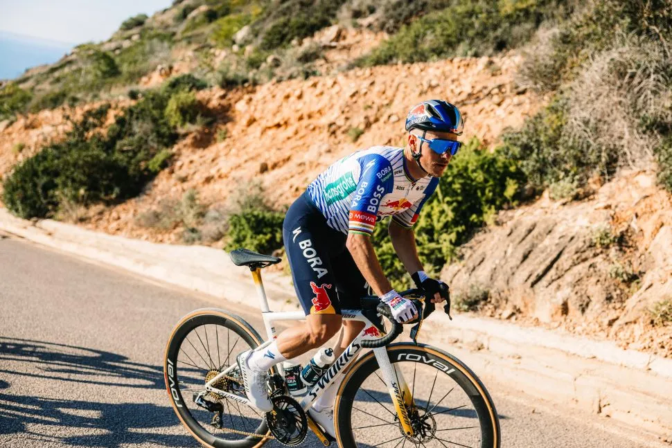 Remco Evenepoel of the Red Bull - BORA - hansgrohe team is photographed during a training session in Palma de Mallorca, Spain on December 8, 2025. // Maximilian Fries / Red Bull Content Pool // SI202601070308 // Usage for editorial use only //