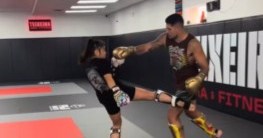 UFC power couple? Pereira runs new flame Cortez through striking clinic