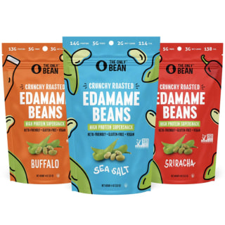 The Only Bean Crunchy Dry Roasted Edamame Beans (Variety Pack)
