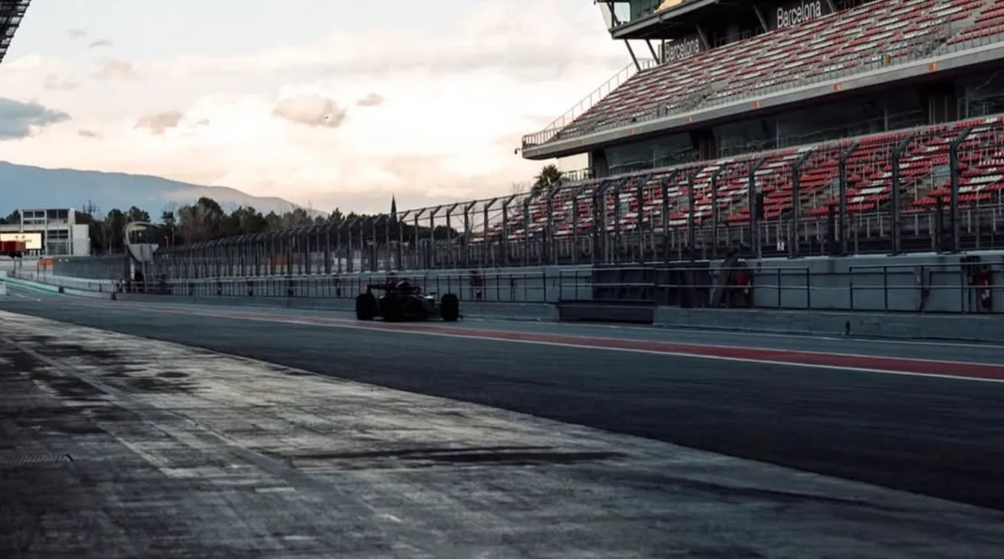 First look at 2026 F1 car as Audi runs in Barcelona