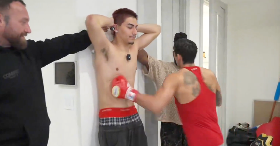 Ryan Garcia causes streamer to scream in pain, vomit after vicious body shot