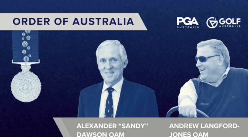 Golf Leaders Honoured in 2026 Australia Day Awards