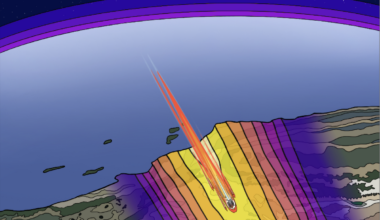Spotting space debris with sonic booms