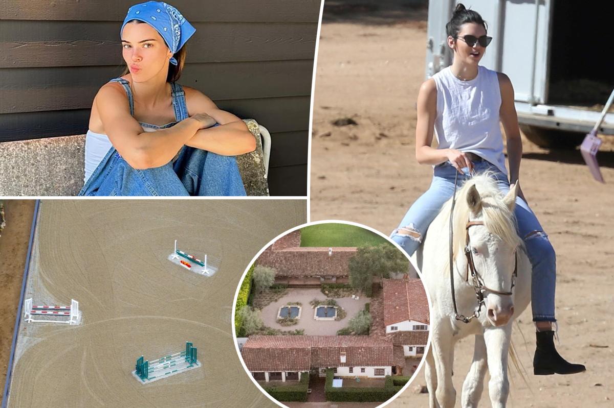 See Kendall Jenner's sprawling $23M equestrian estate in hotspot celeb hideaway