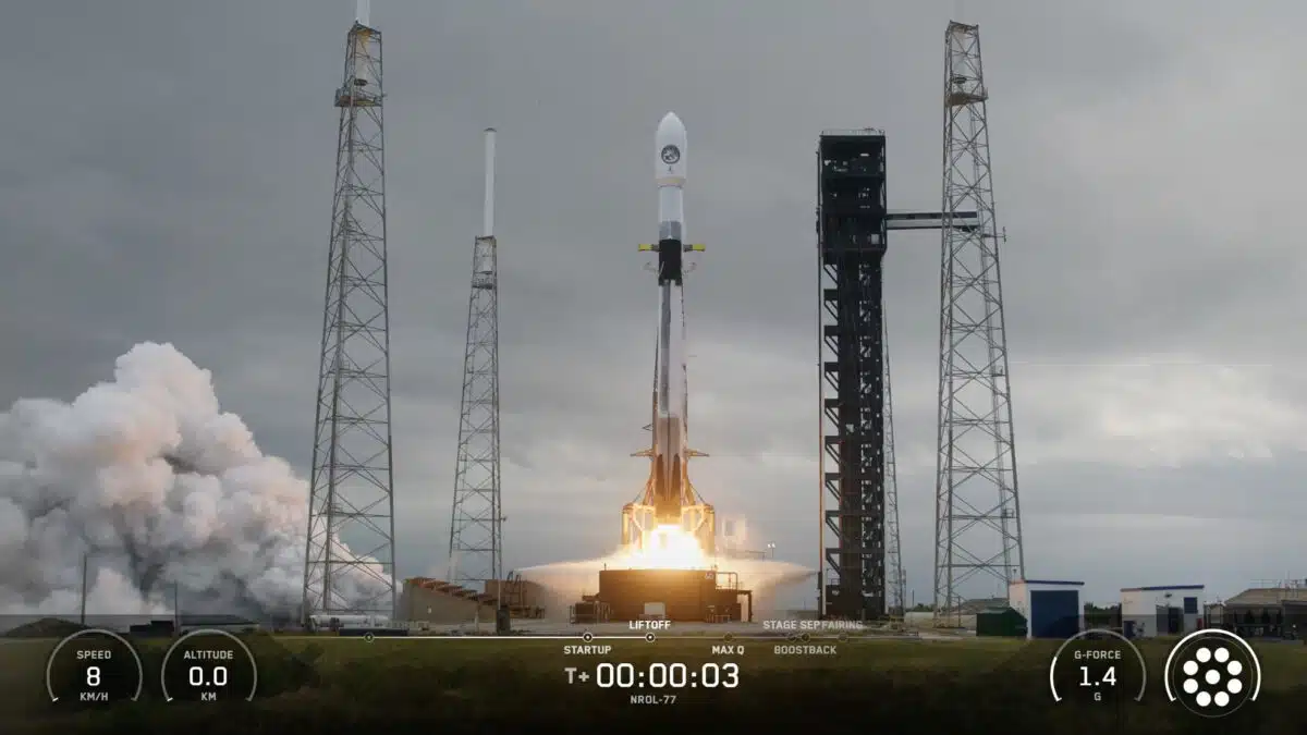 Spacex Falcon 9 Lifts Off With Classified Nrol 77 Payload Under A Veil Of Secrecy.