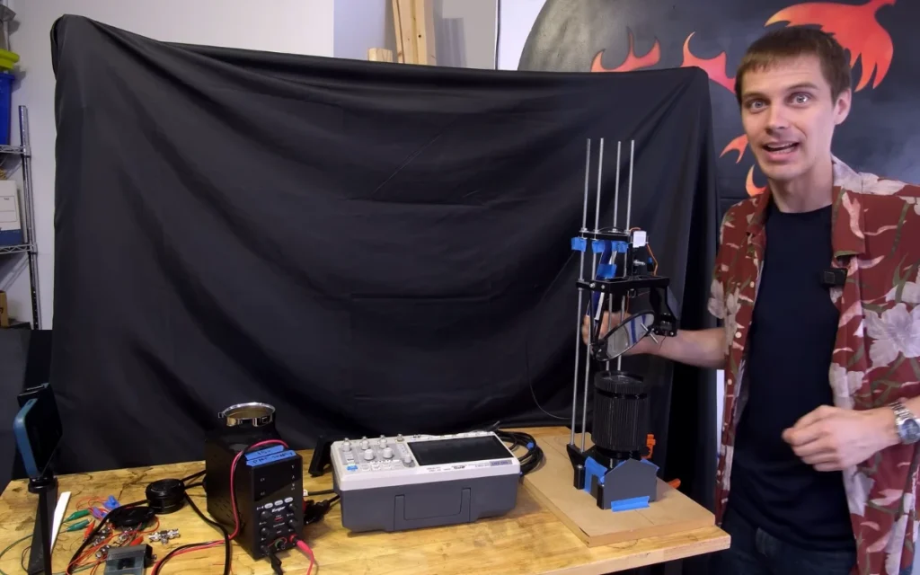 The speed of light is one of those things you learn about in school but never expect to actually see happening.