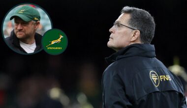 Tony Brown position 'clear', talks to finalise Rassie's Springboks assistants' futures