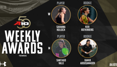 SJU Sweeps Under Armour Men’s Tennis Weekly Awards; Davidson Takes Both Women’s Accolades