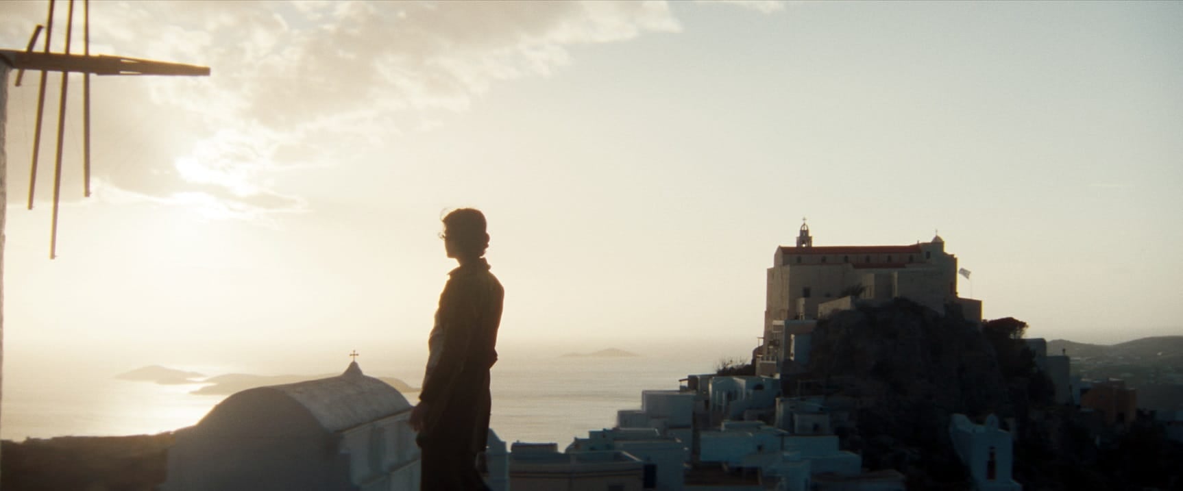 Fotini Peluso in a scene from The Great Chimera series.