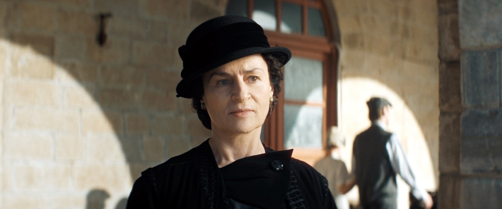 Karyofillia Karabeti in a scene from The Great Chimera series.