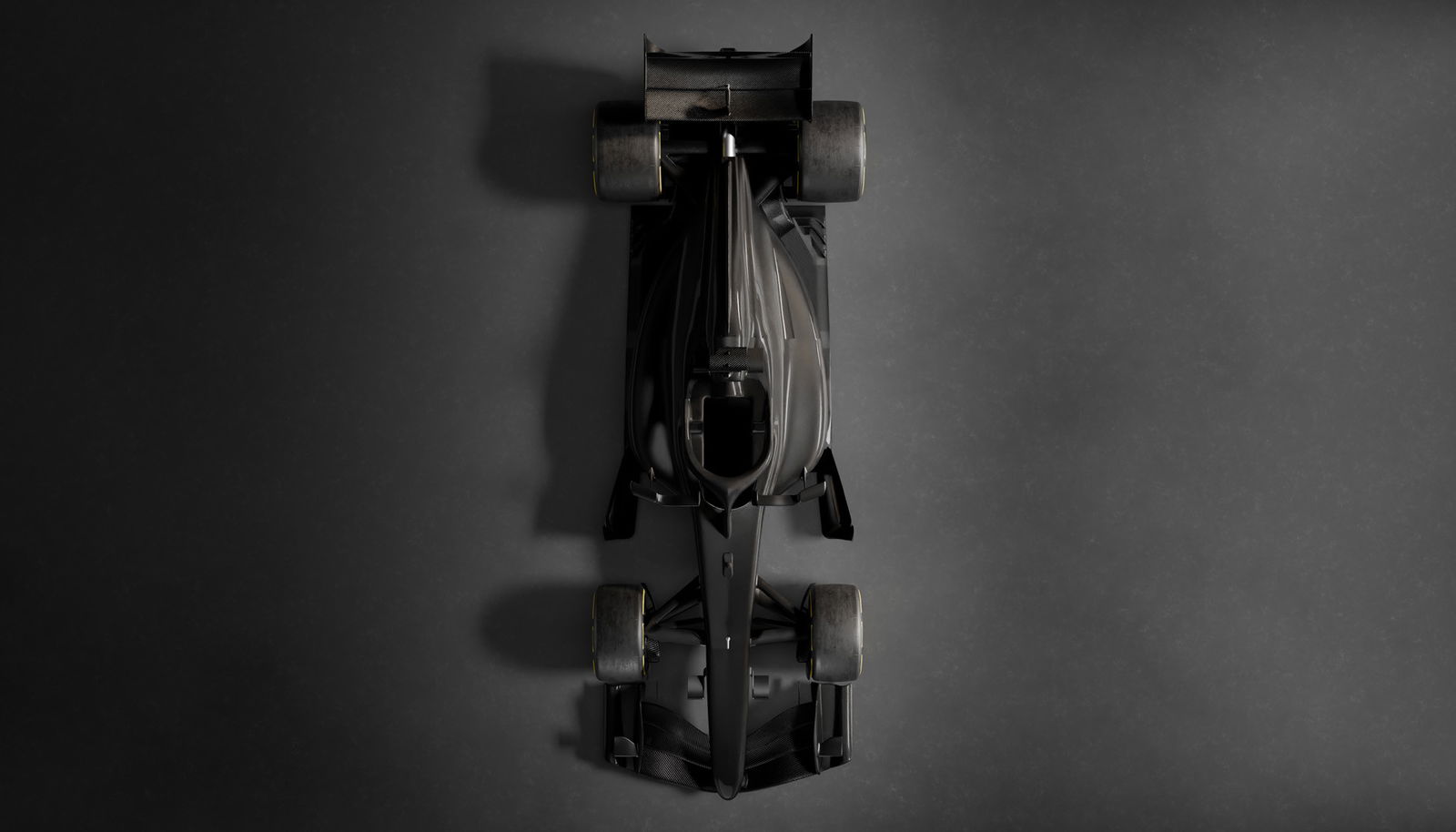 A F1 show car based on the 2026 regulations.